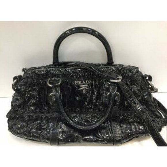 Prada Shoulder Bag Black - Picture 1 of 6